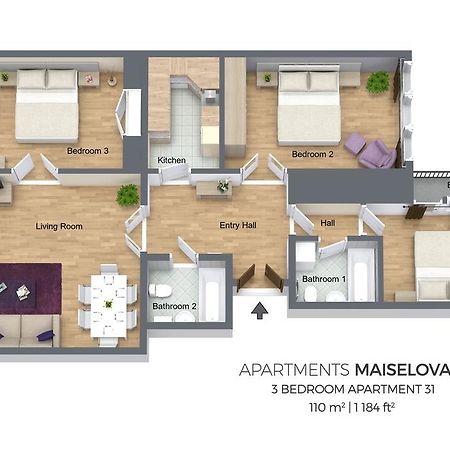 Maiselova 5 Apartment براغ المظهر الخارجي الصورة
